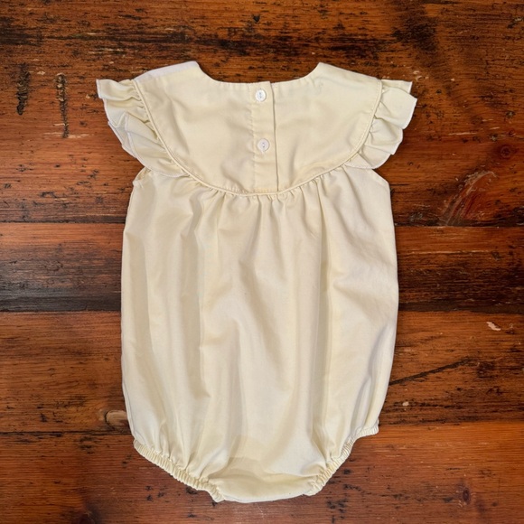 Angel Sleeve Embroidered Floral Bird Bubble 24 months to 2T - Picture 4 of 4